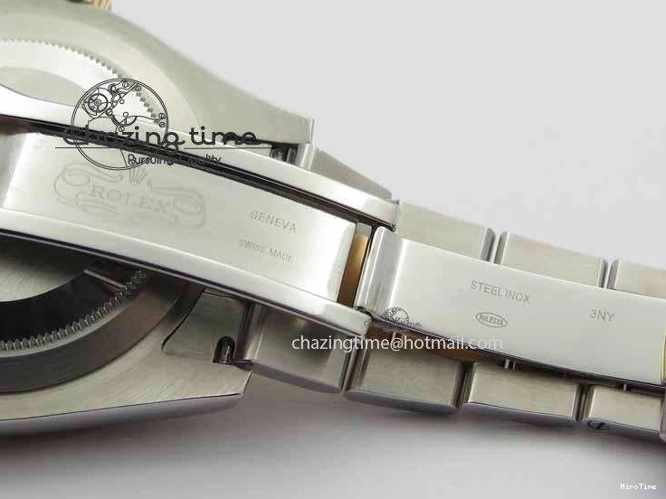 MiroTime 1218 Sleek DateJust II 41mm SS RG BP Maker Best Edition RG Roman Dial On SS RG Bracelet SA 3711